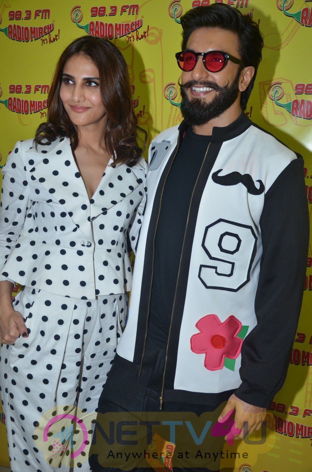 Ranveer Singh & Vaani Kapoor Befikre Promotions At Radio Mirchi  Cute Images Hindi Gallery