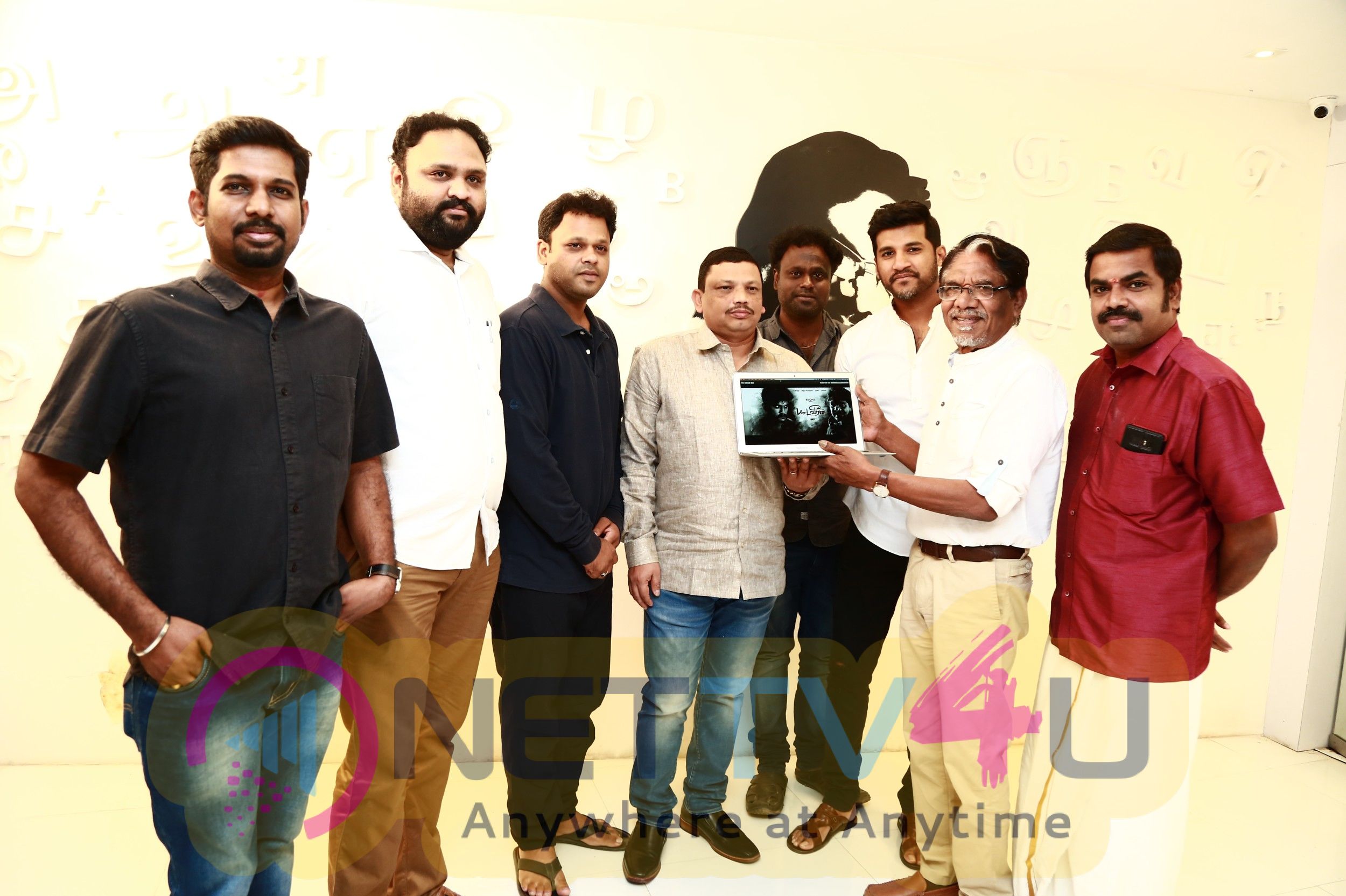 Padai Veeran Movie Trailer Launch By Director Bharathiraja Stills Tamil Gallery