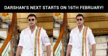 Darshan’s Next Movie Shooting Starts On 16th February!