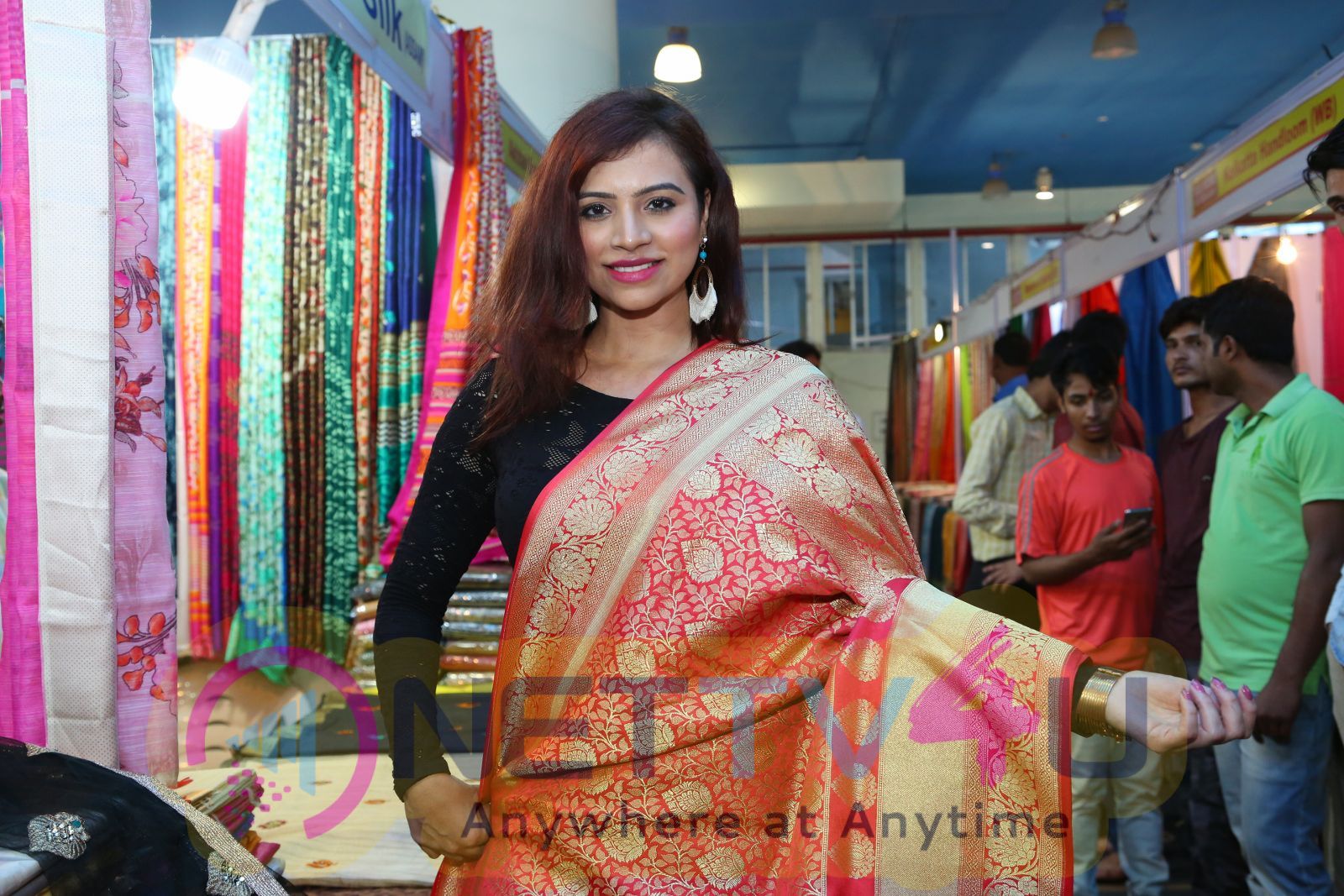 Actress Priyanka Raman Inaugurates Silk Dezire Of India Expo Images Telugu Gallery