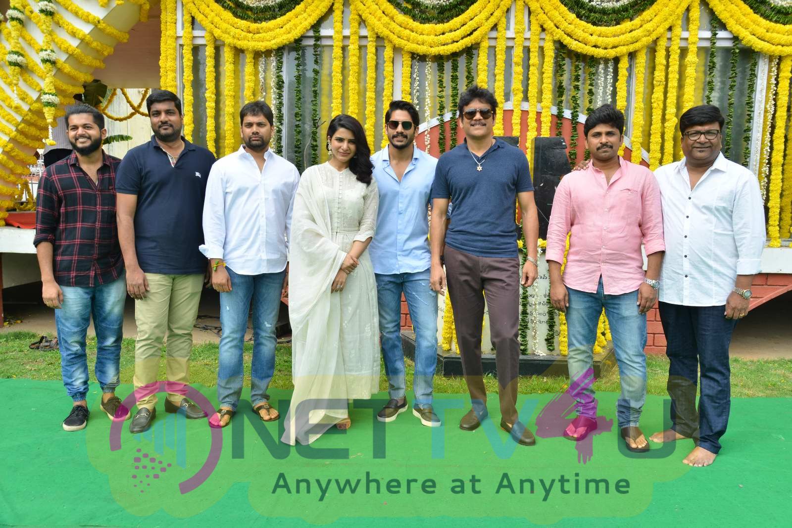 Naga Chaitanya, Samantha & Shine Screens Production No 2 Launched Pics Telugu Gallery