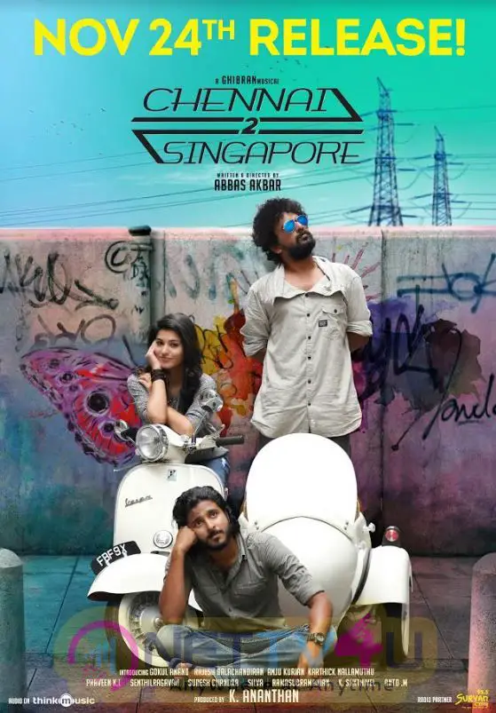 Chennai 2 Singapore Release Date Poster Tamil Gallery