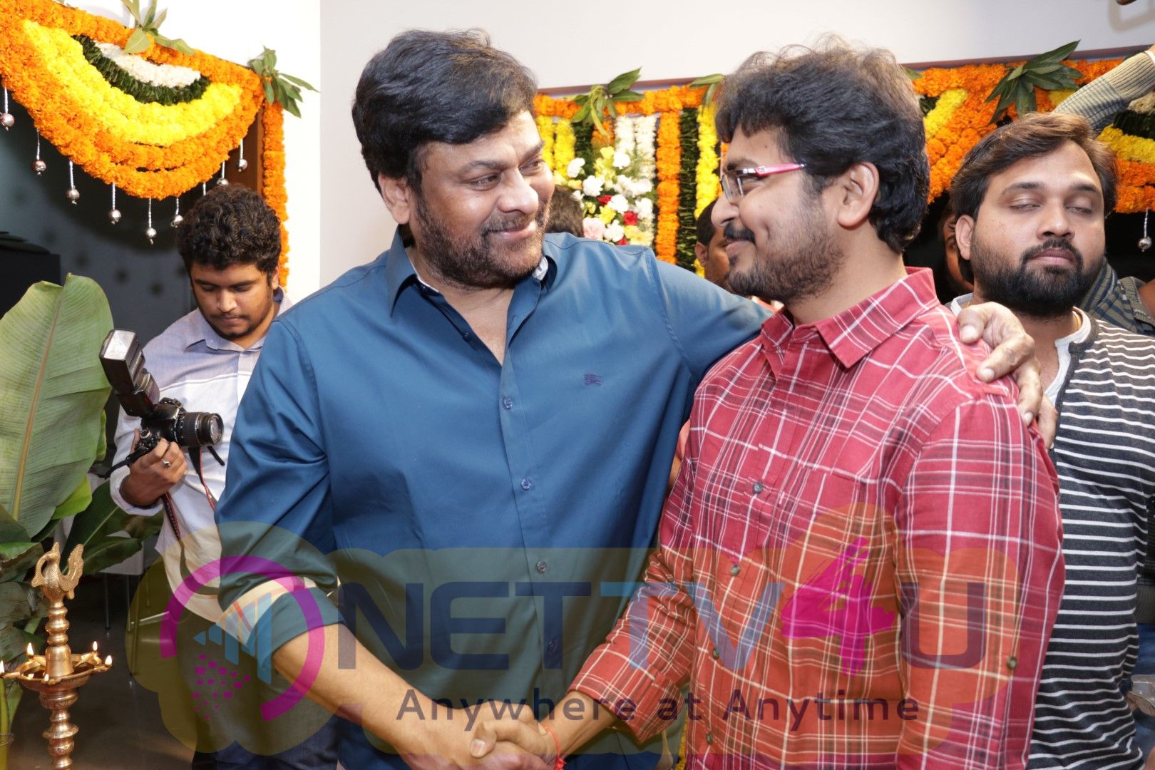 Chiranjeevi Son In Law Kalyaan Dhev Debut Film Launched English Gallery