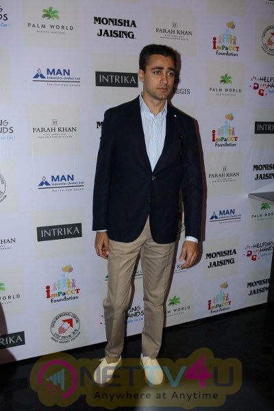 Imran Khan At Exhibition Cum Fundraiser In Aid Of Cancer Patients Photos Hindi Gallery