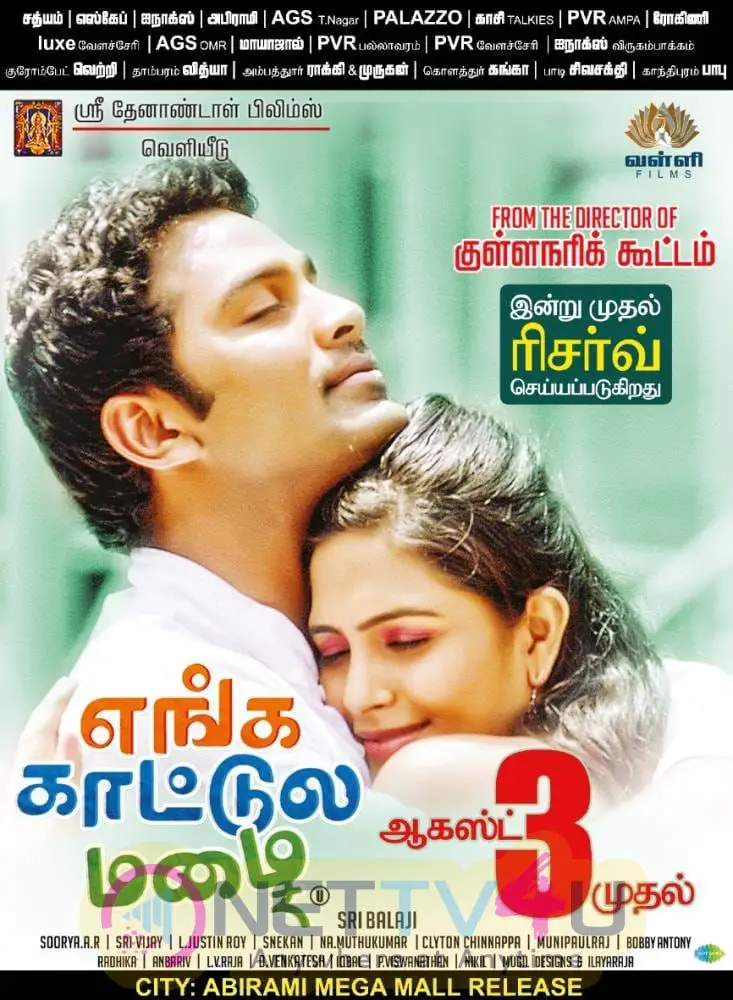 Enga Kattula Mazhai Movie Poster Tamil Gallery