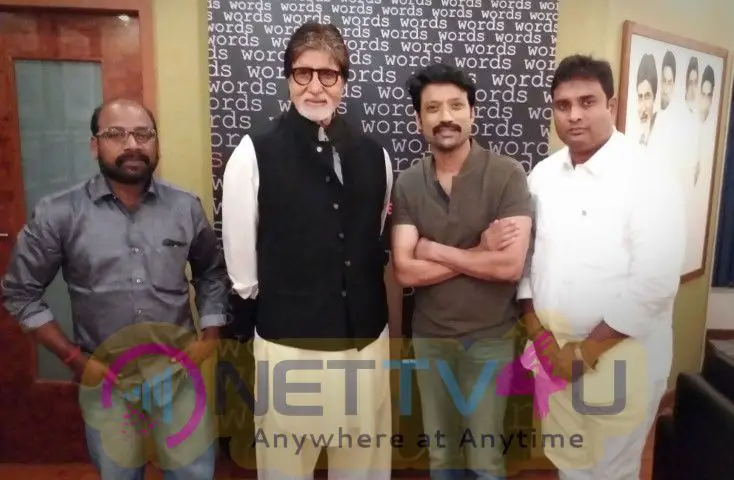Amitabh Bachchan Debuts In Tamil Cinema With S J Surya - Uyarndha Manithan Tamil Gallery