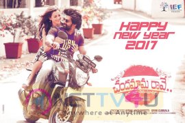 Chandamama Raave Movie New Year Wishes Posters