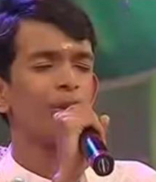 Malayalam Singer Adarsh - Singer