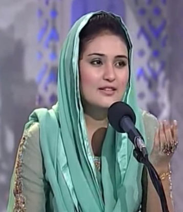 Hindi Singer Sara Raza Khan