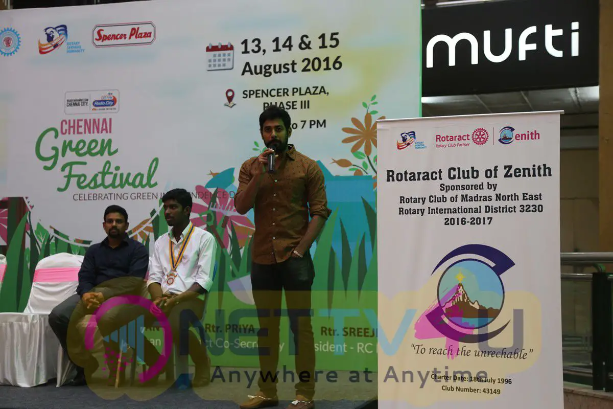 Actor Aari At Chennai Green Festival Photos Tamil Gallery