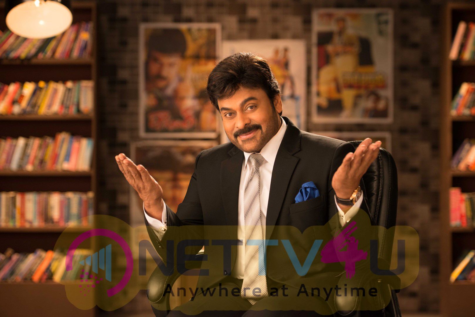 Actor Megastar Chiranjeevi To Host Maa TV's Meelo Evaru Koteeswarudu (MEK) Images Telugu Gallery