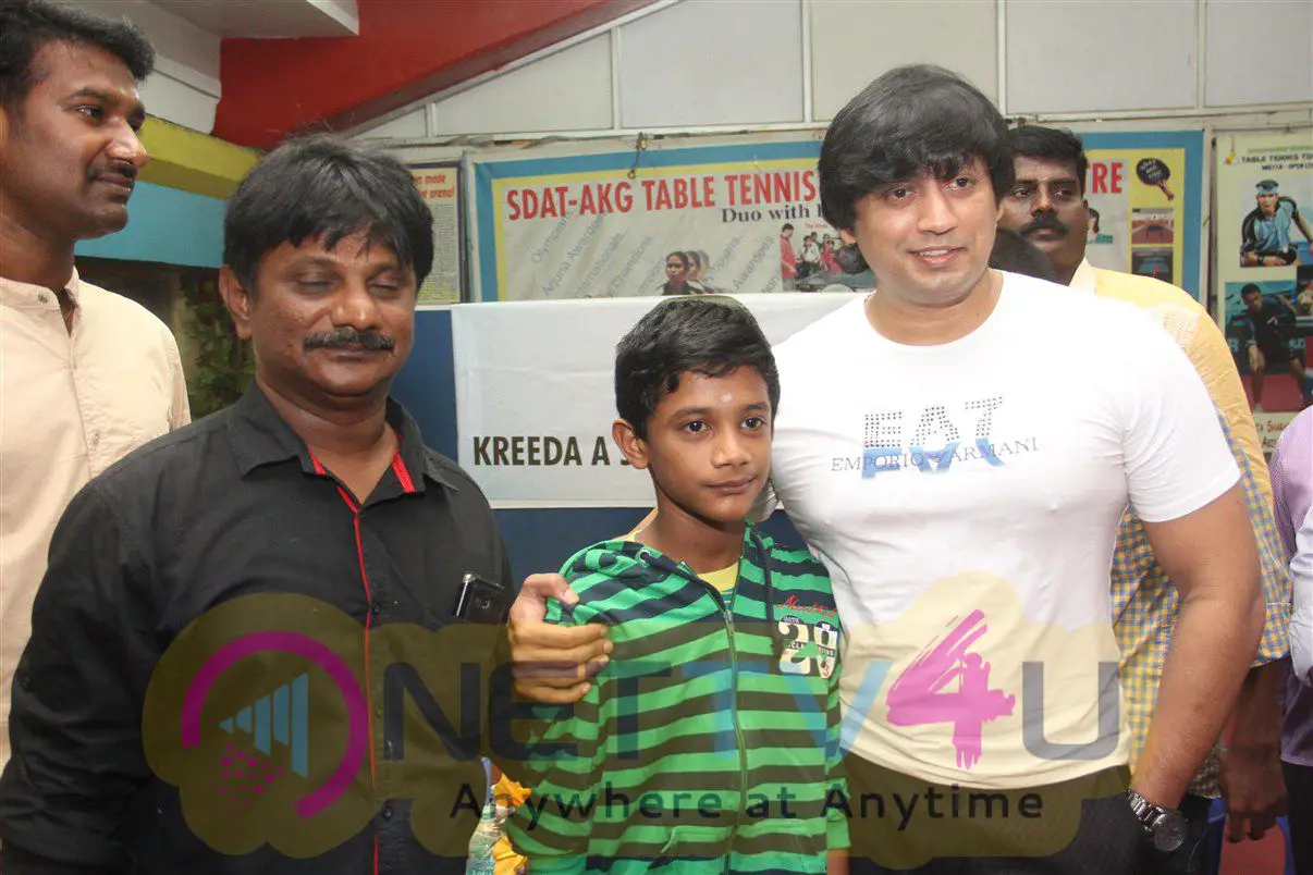 Actor Prashanth Opening In Kreeda Corporate Table Tennis Tournament Photos Tamil Gallery
