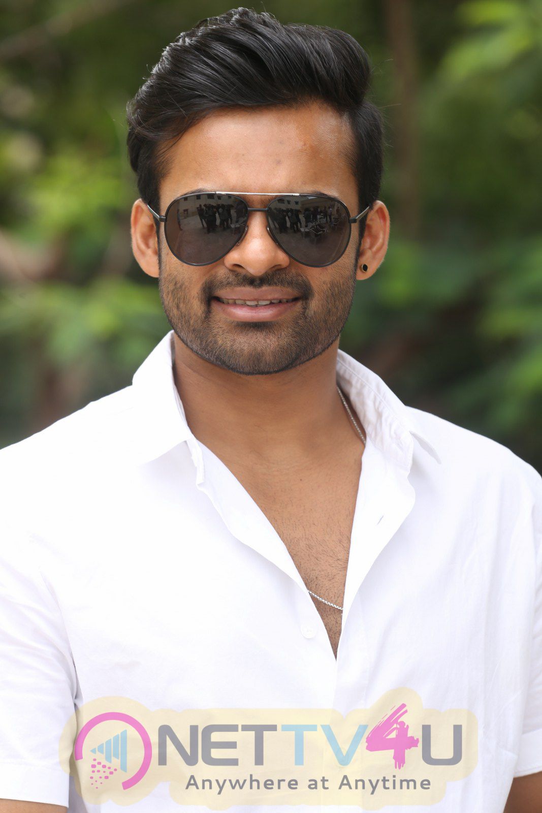 Actor Sai Dharam Tej Thikka Movie Interview Beautiful Stills Telugu Gallery