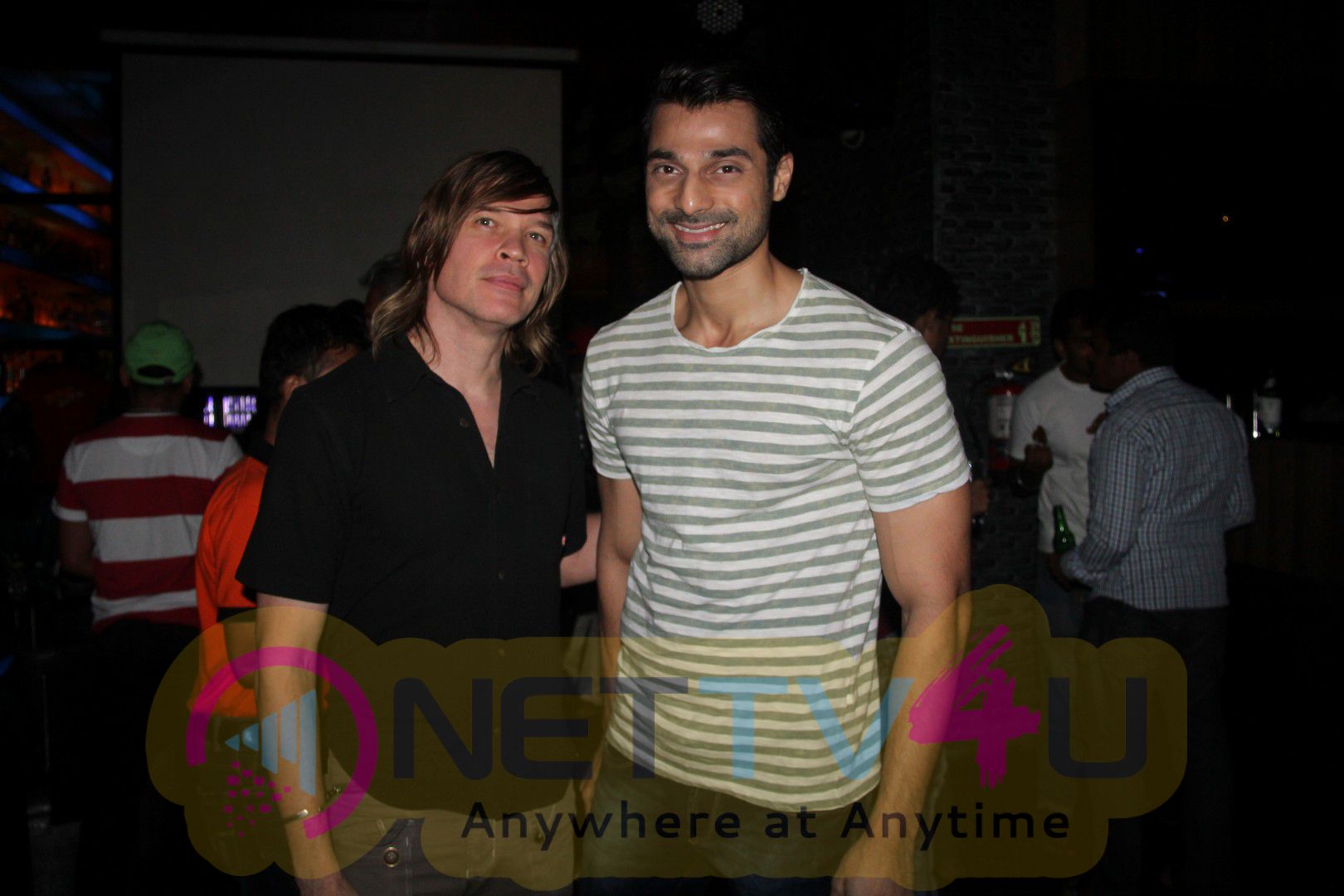 Actor Salil Ankola & Singer Shibani Kashyap At Akbar Sami Party Event Classic Photos Hindi Gallery