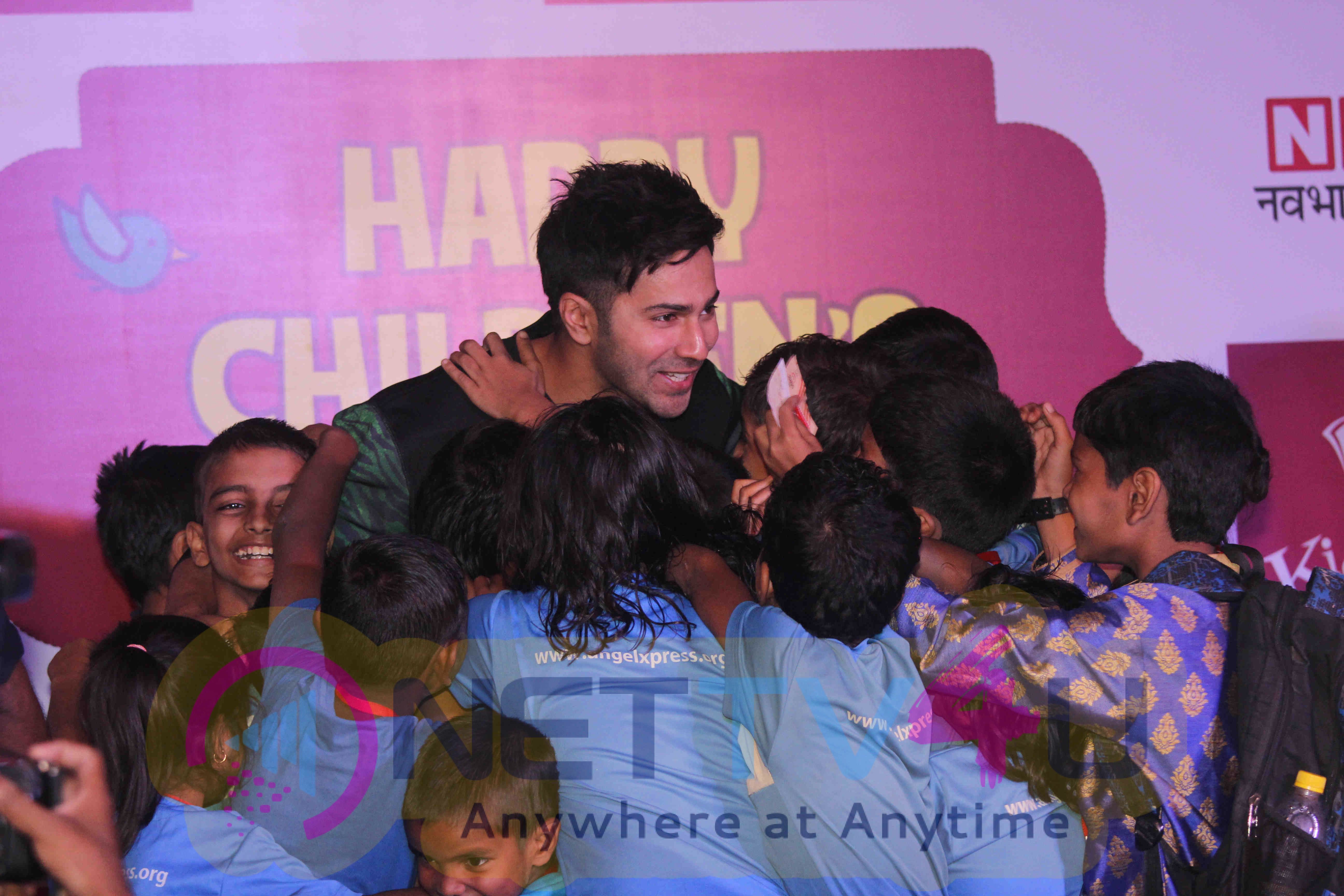 Actor Varun Dhawan Celebrates Children's Day At KidZania Mumbai Photos Hindi Gallery