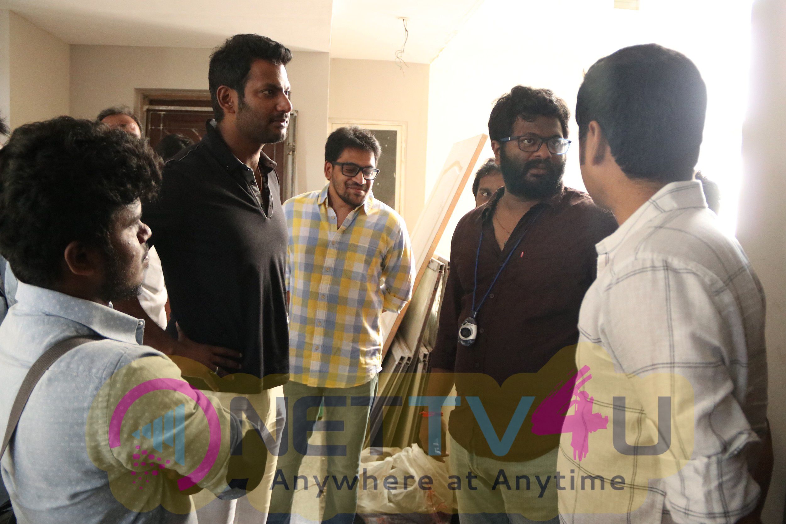 Actor Vishal Film Factory Production No 7 Untitle Movie Launch Stills Tamil Gallery
