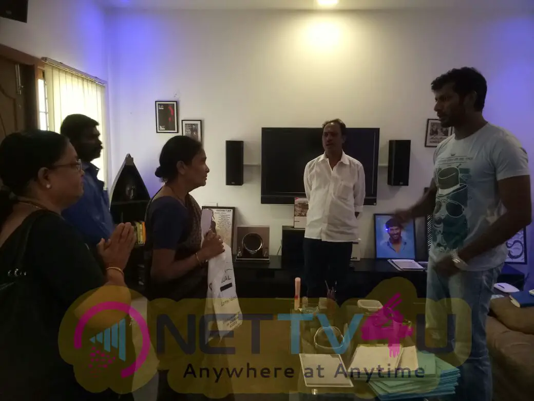 Actor Vishal Helped Music Director Chandrabose Stills Tamil Gallery