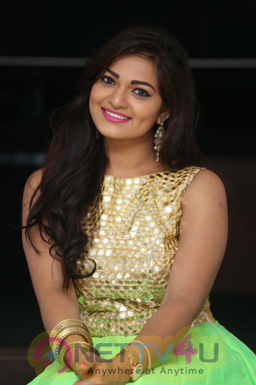 Actress Ashwini Beautiful Photos At Ameerpet Lo Audio Success Meet Telugu Gallery