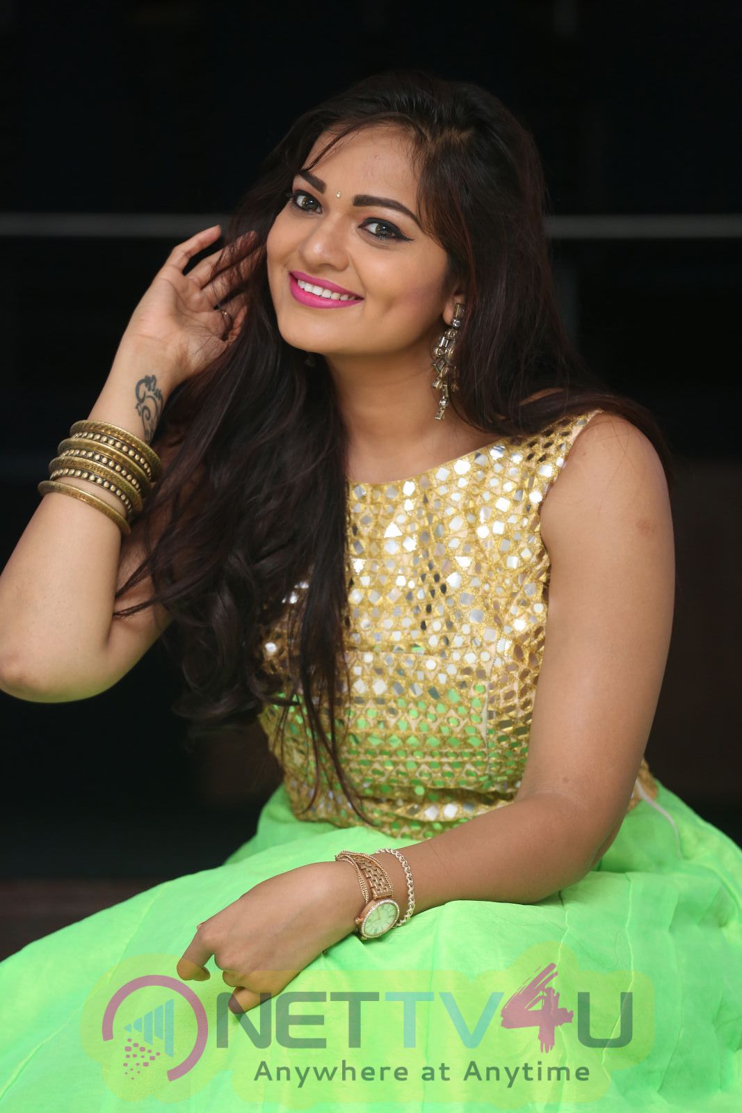 Actress Ashwini Beautiful Photos At Ameerpet Lo Audio Success Meet ...