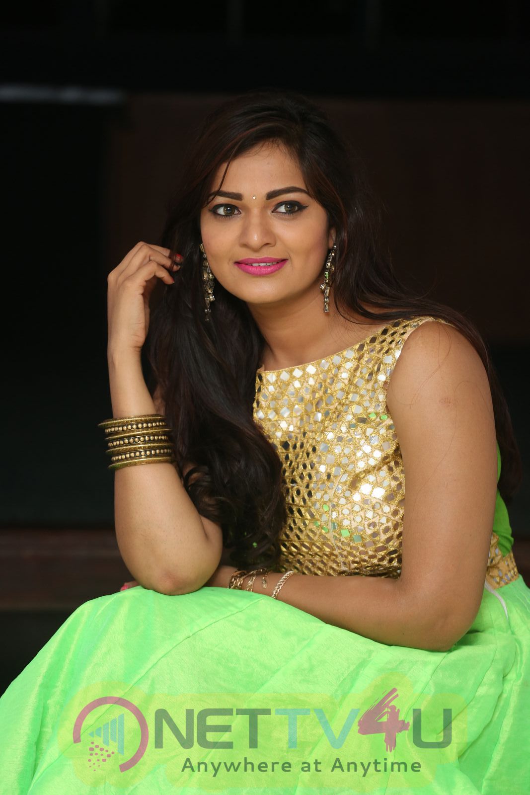 Actress Ashwini Beautiful Photos At Ameerpet Lo Audio Success Meet ...