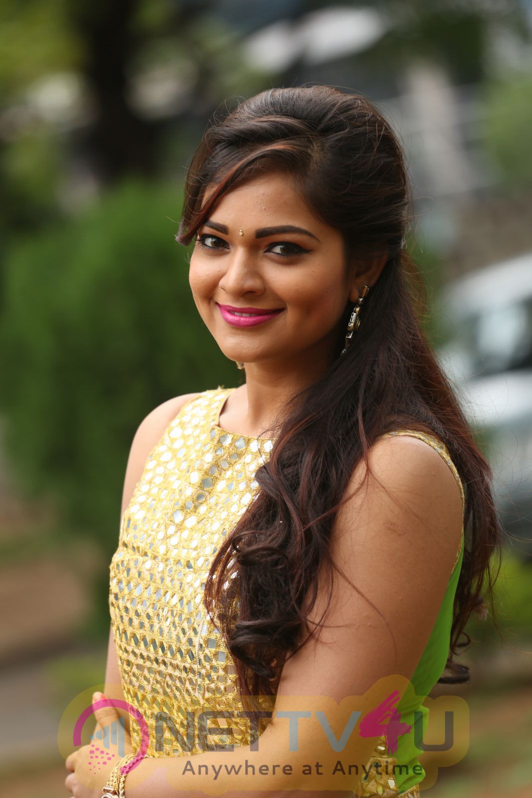 Actress Ashwini Beautiful Photos At Ameerpet Lo Audio Success Meet ...