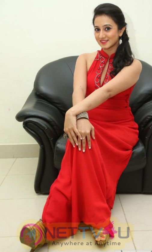 Actress Harshika Poonacha Dazzling Images Kannada Gallery