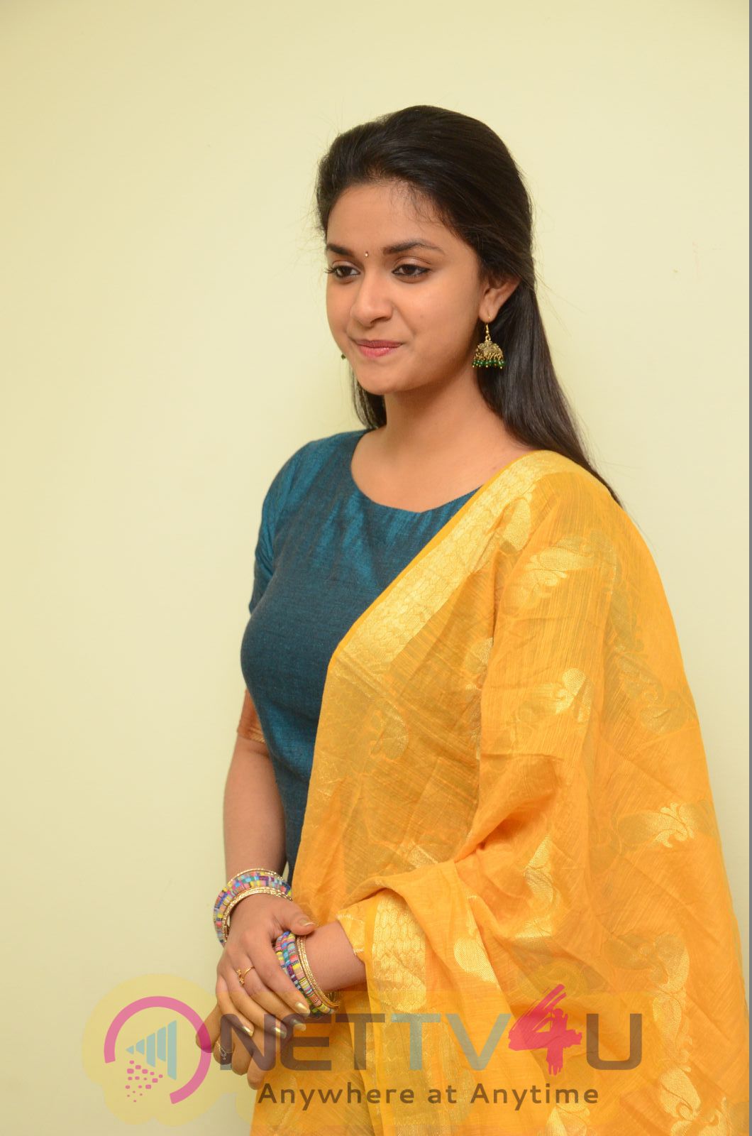 Actress  Keerthy Suresh Stills At Nenu Local Movie Opening Telugu Gallery