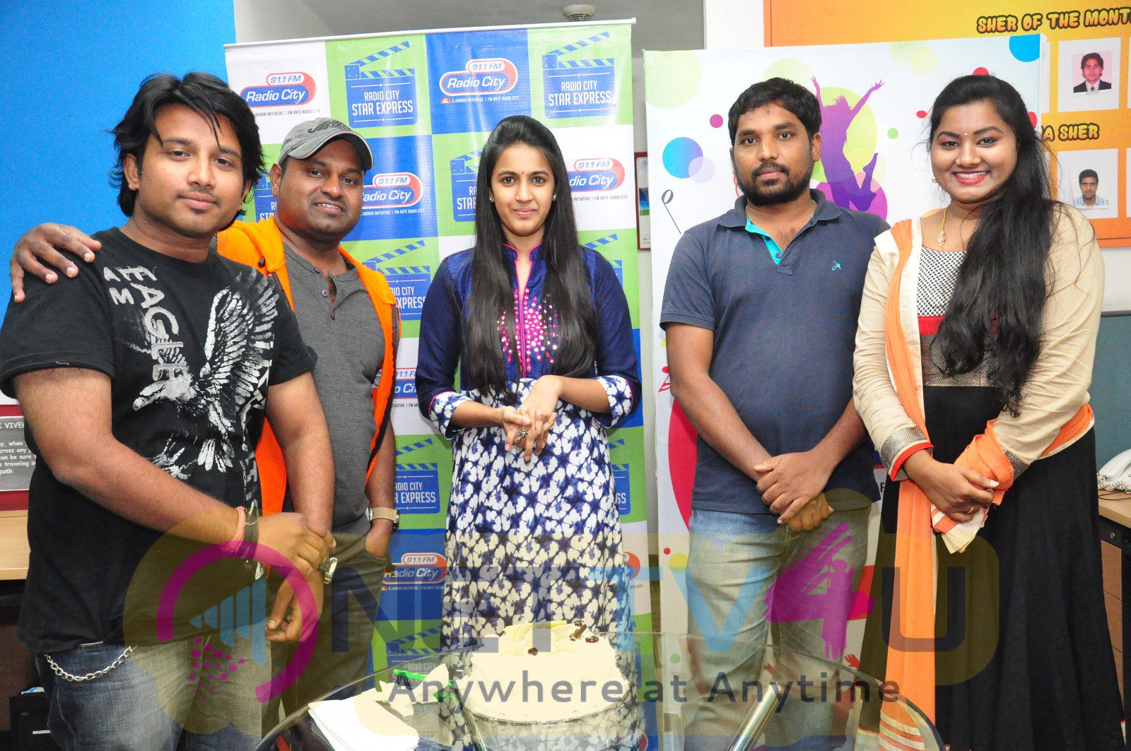 Actress Niharika At Radio City Good Look Stills Telugu Gallery