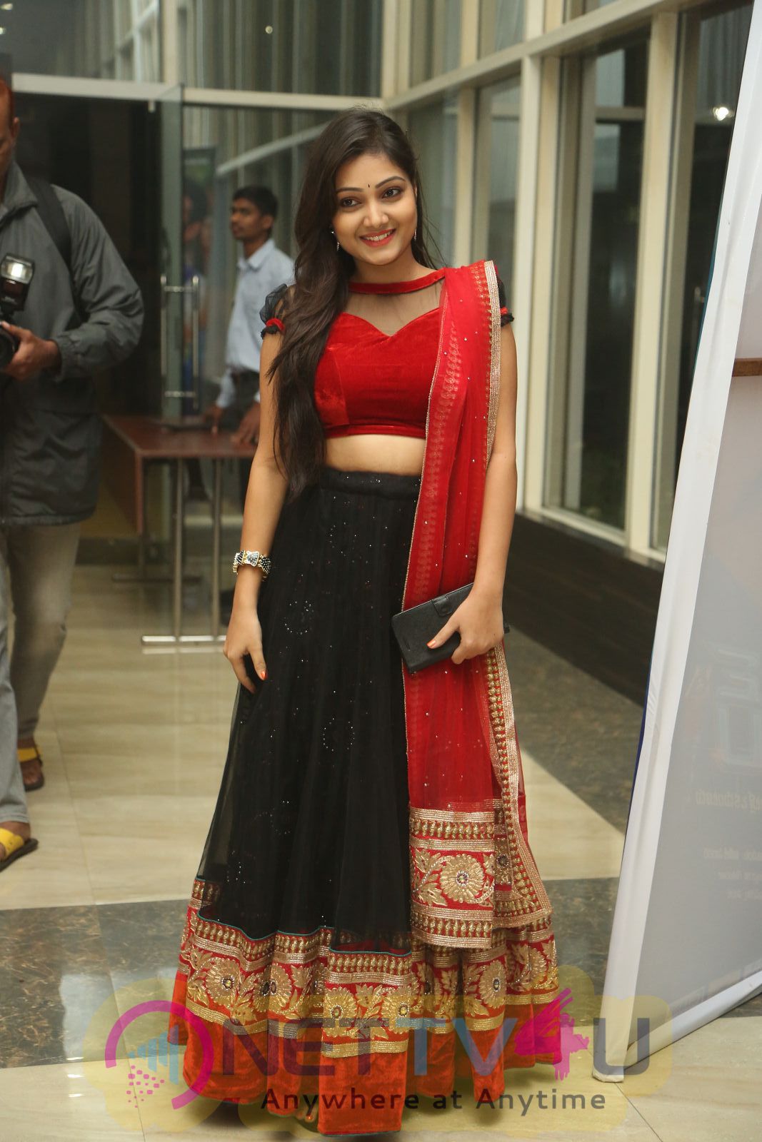 Actress Priyanka Beautiful Photos At Hyper Theatrical Trailer Launch  Telugu Gallery