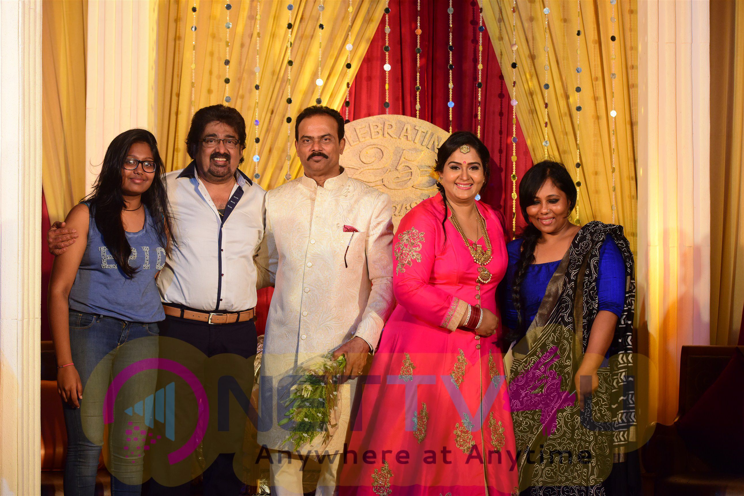 Actress Radha 25th Wedding Anniversary Exclusive Stills Tamil Gallery