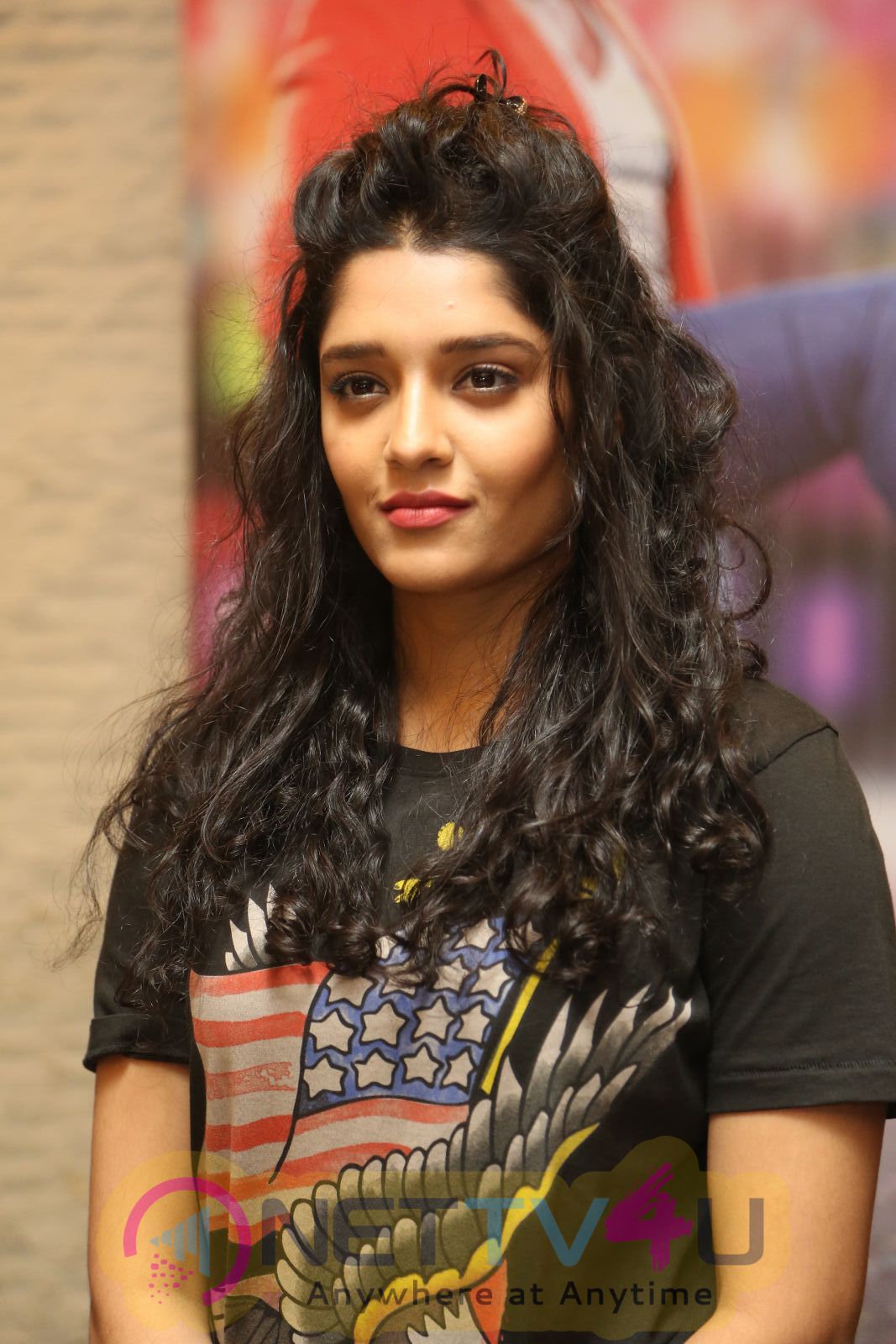 Actress Ritika Singh Stylish Pics At Shivalinga Movie Press Meet  Telugu Gallery