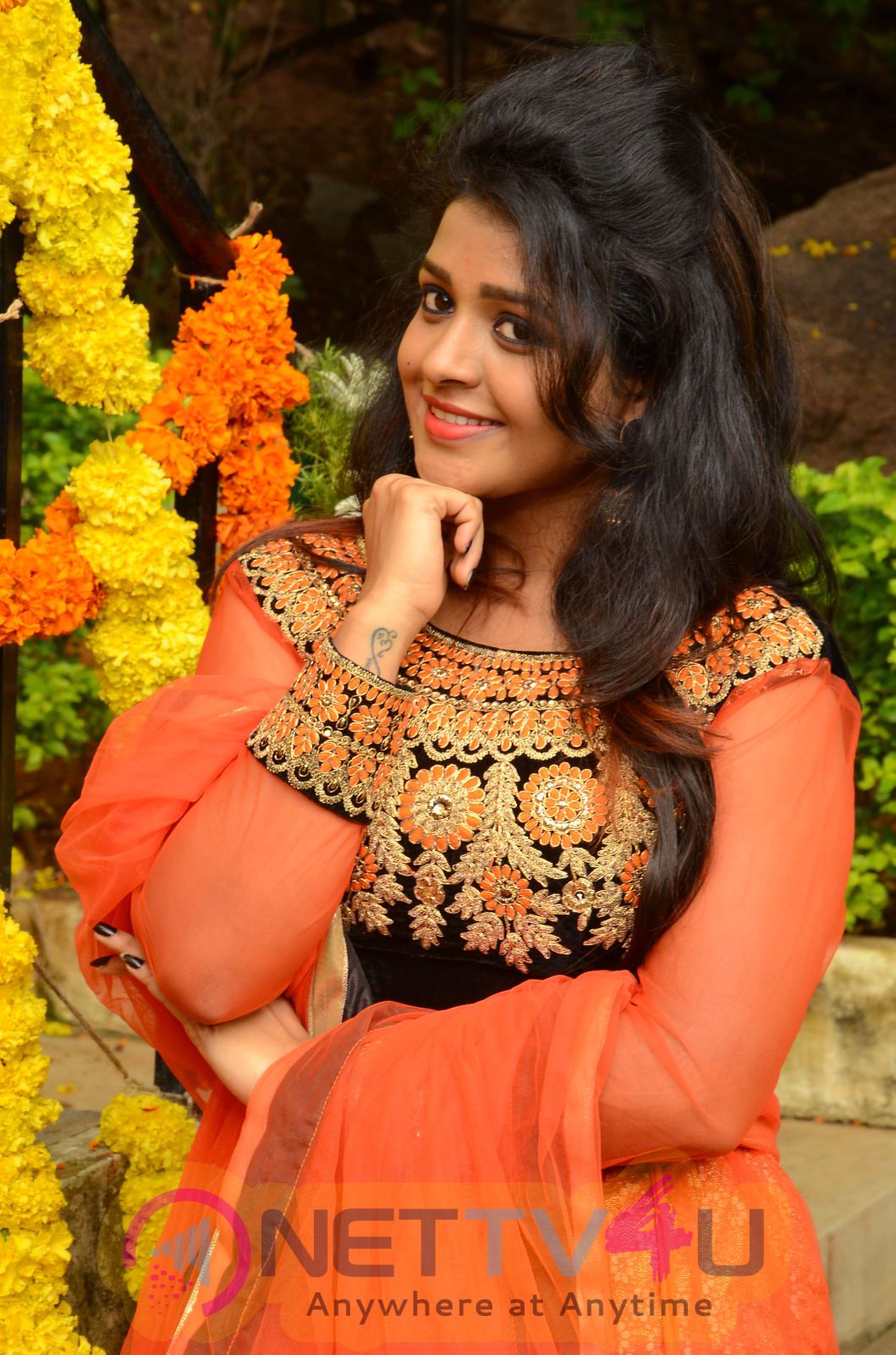 Actress Shilpa Beautiful Stills At Neelimalai Telugu Movie Opening  Telugu Gallery