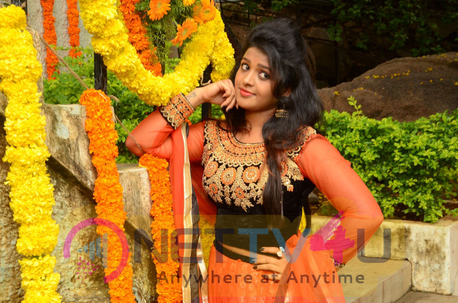 Actress Shilpa Beautiful Stills At Neelimalai Telugu Movie Opening  Telugu Gallery
