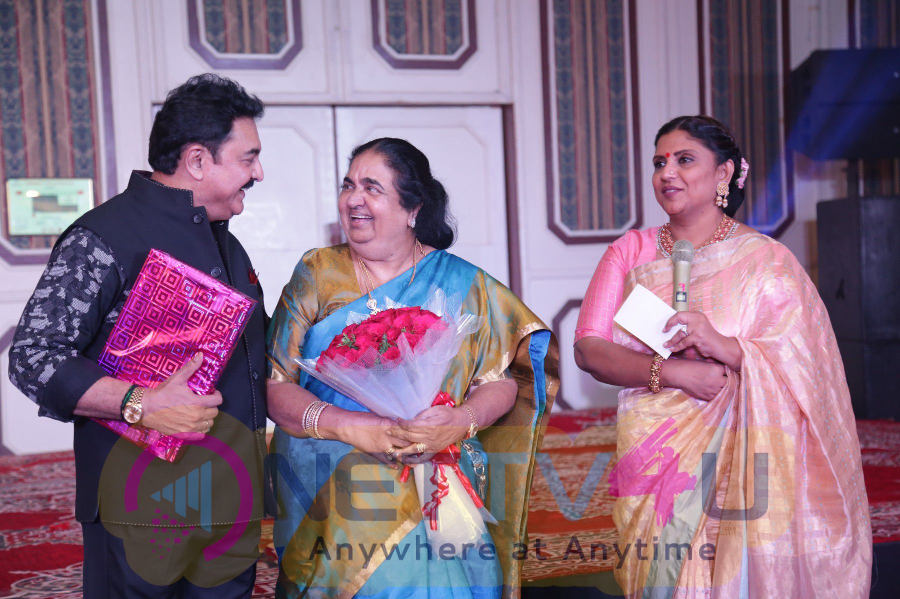 Actress Sripriya And Rajkumar Sethupathy 25th Wedding Anniversary Photos Tamil Gallery