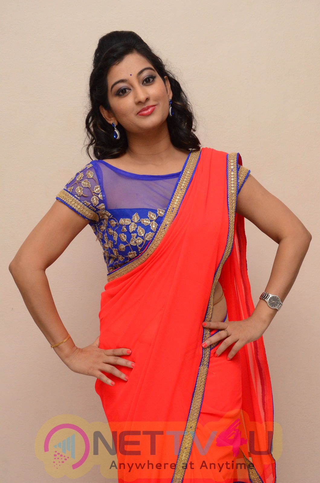 Actress Tejaswini Beautiful Images At Prathikshanam Movie Audio Launch Telugu Gallery