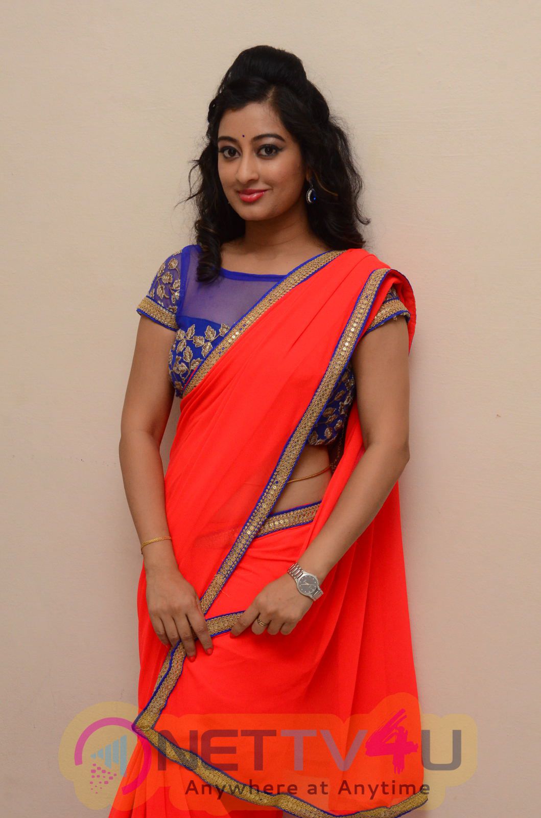 Actress Tejaswini Beautiful Images At Prathikshanam Movie Audio Launch Telugu Gallery