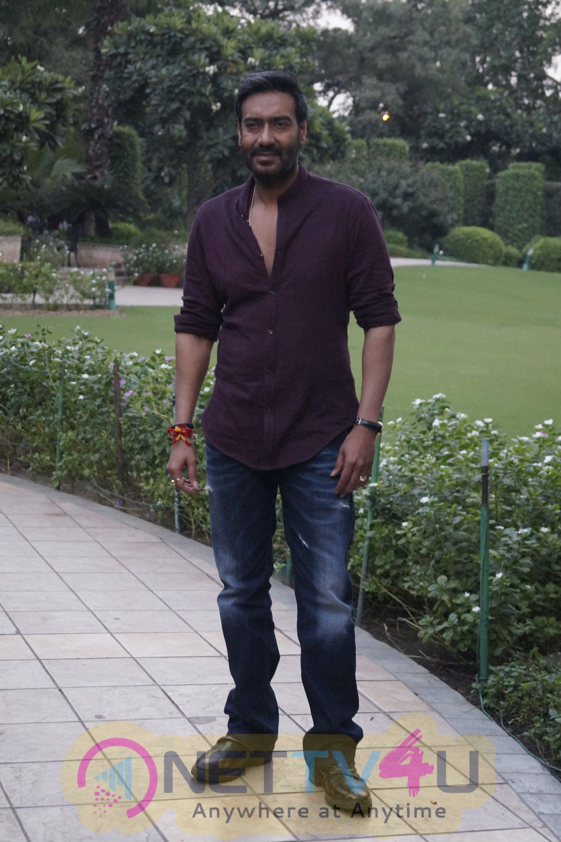 Ajay Devgn In Shivaay Movie Team Visit In Delhi Hindi Gallery