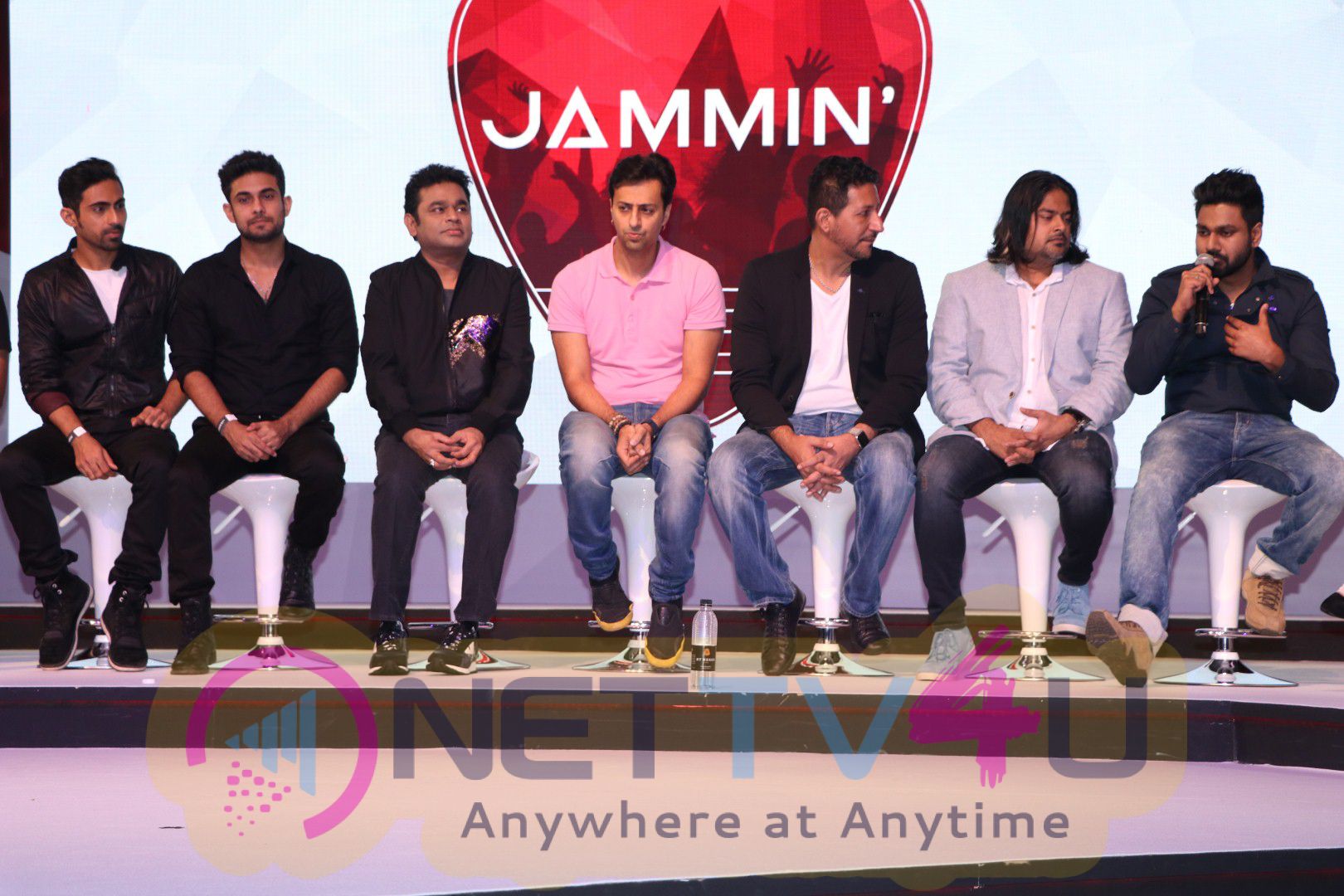 AR Rahman ,Qyuki, collaborate With YouTube Stars For Jammin Musical Platform Photos Hindi Gallery