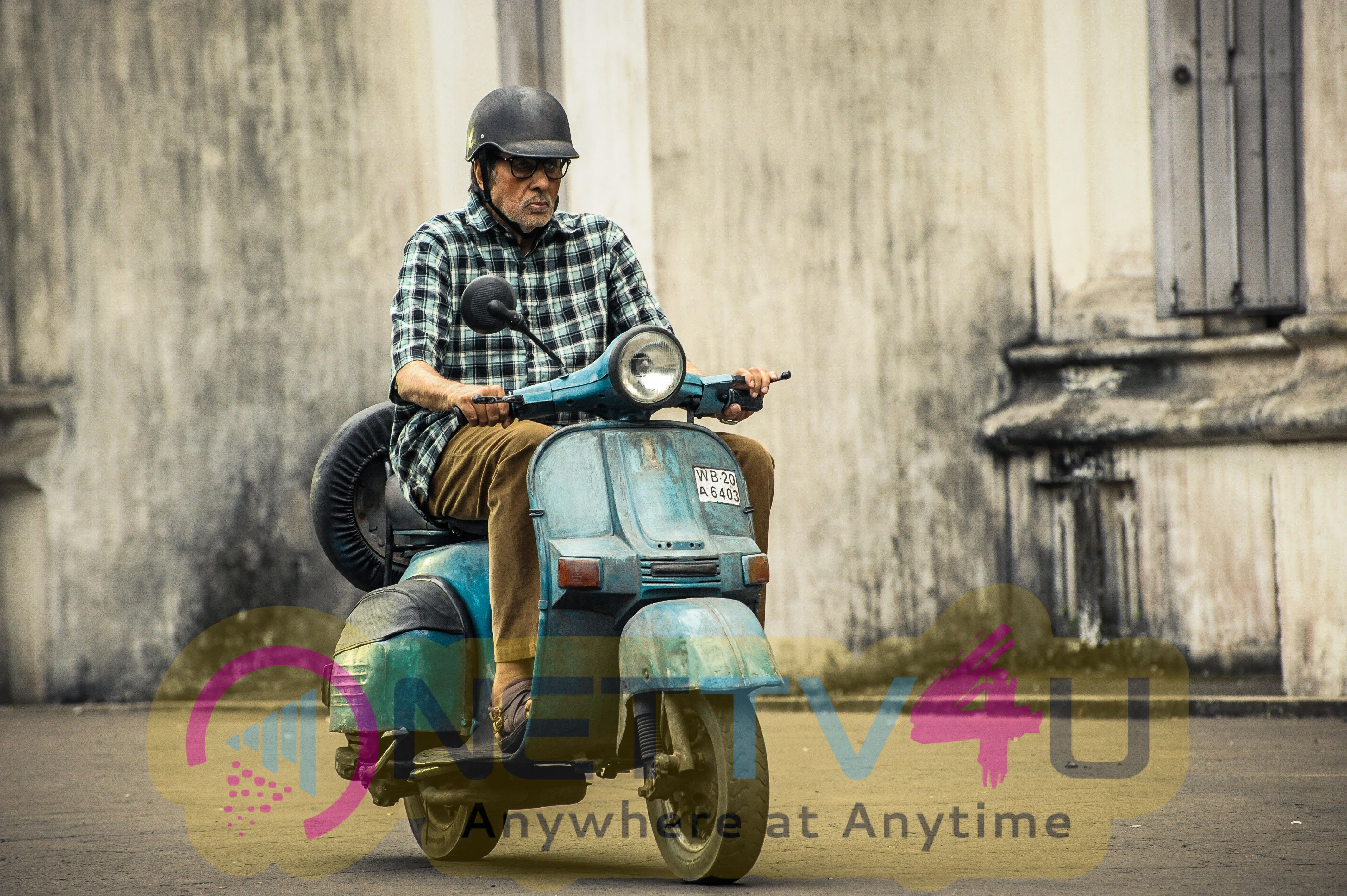 Attractive Photos Of Amitabh Bachchan Scooter In TE3N Is Worth Rs 1 Crore  Hindi Gallery