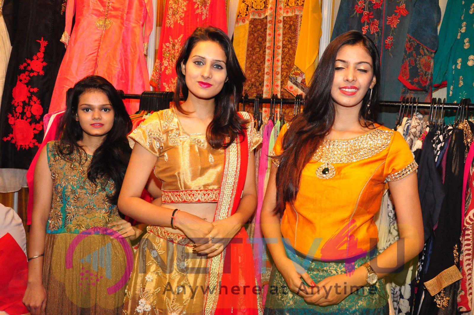 Aura Fashion Exhibition Launch Photos Telugu Gallery