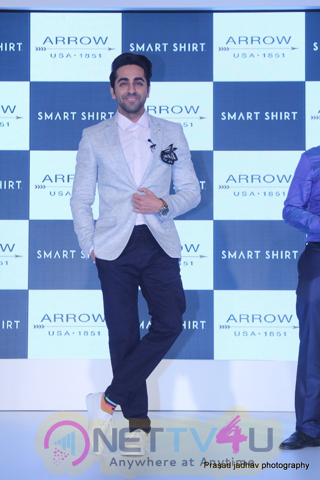 Ayushmann Khurana On The Launch Of Arrow Smart Shirt Good Looking Pics Hindi Gallery