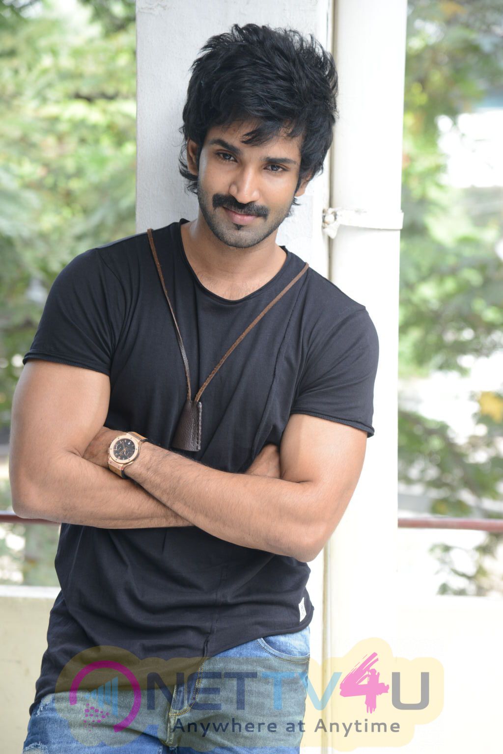 Actor Aadi Pinisetty Birthday Interview Pics 