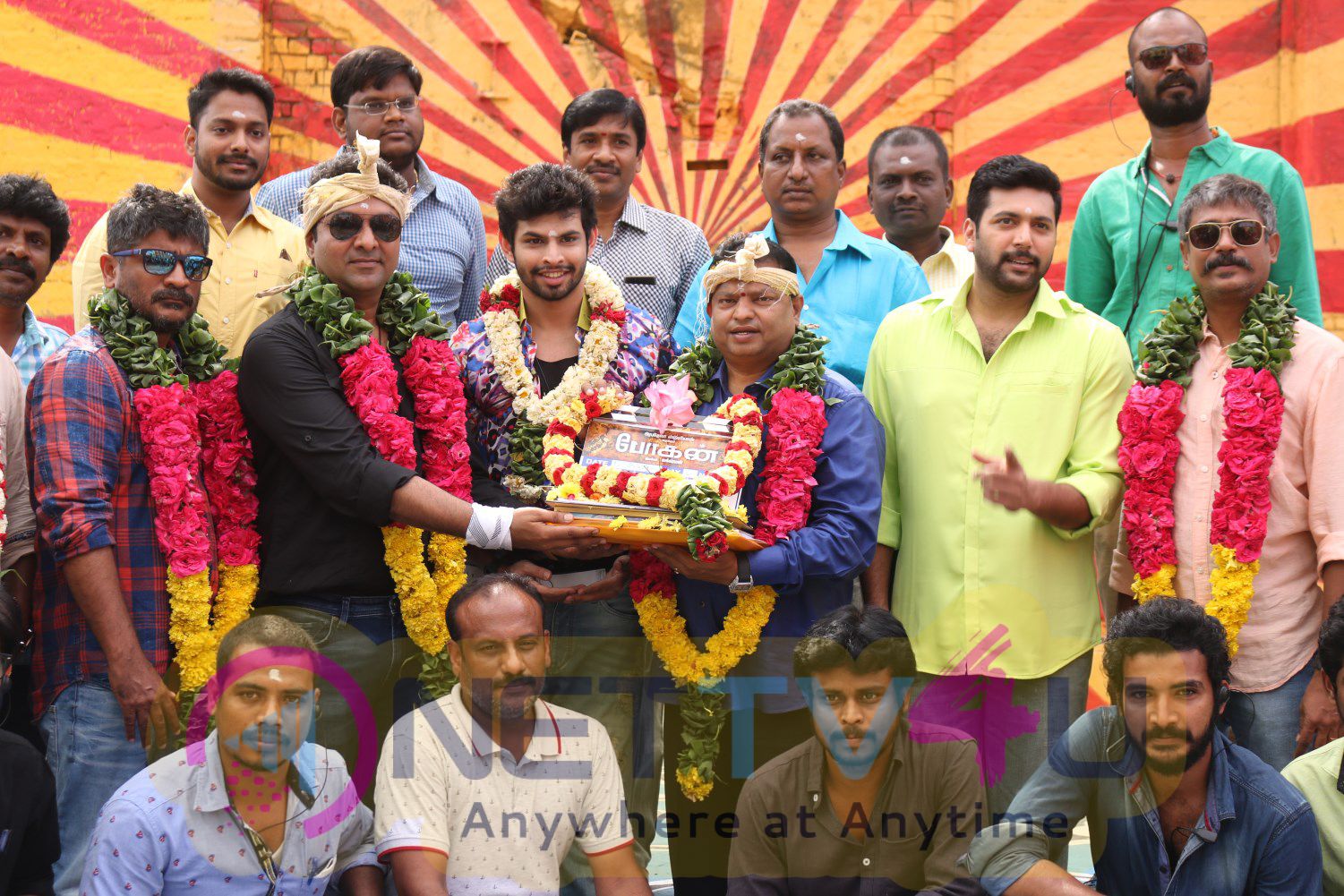 Actor Jayam Ravi New Movie Bogan Pooja Stills & Photos Tamil Gallery