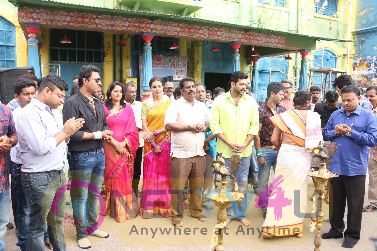 Actor Jayam Ravi New Movie Bogan Pooja Stills & Photos Tamil Gallery
