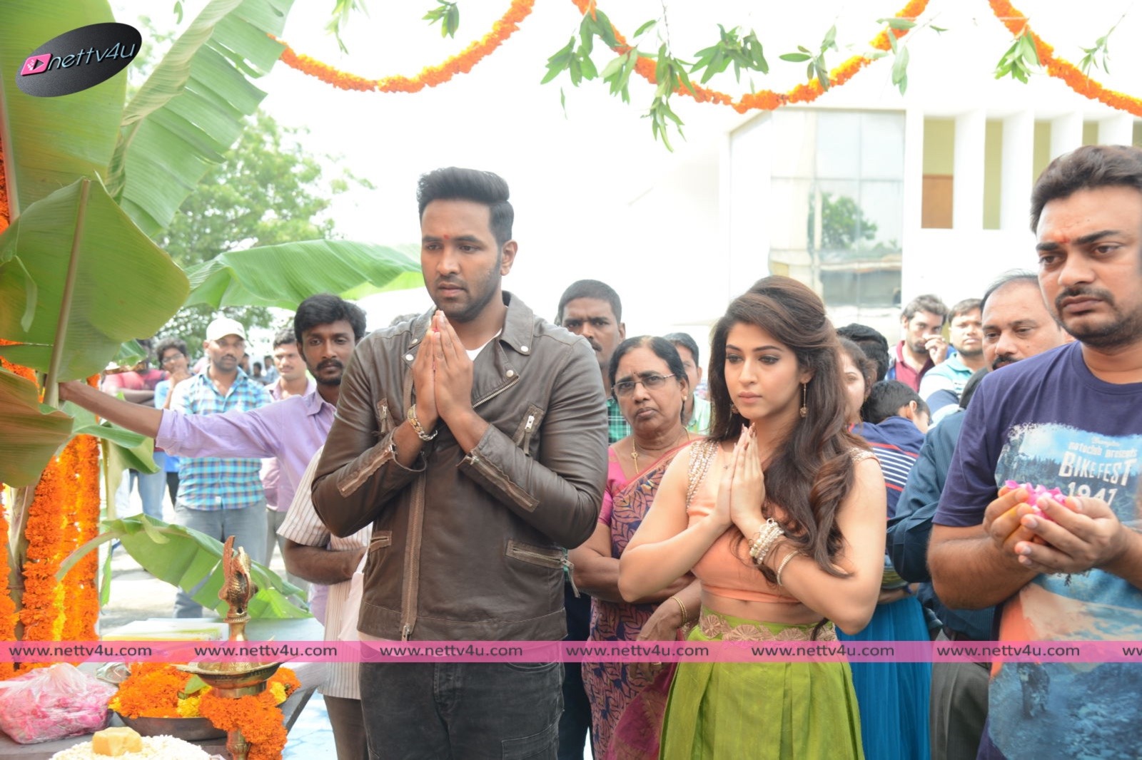 actor manchu vishnu new movie opening photos 66