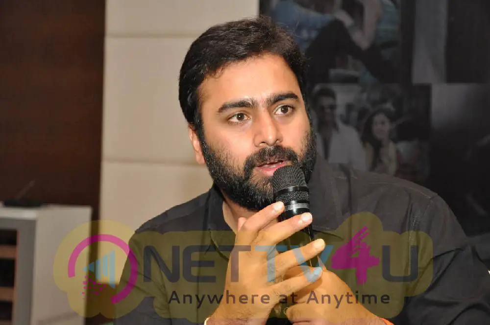 actor nara rohith latest stills at asura movie press meet 15