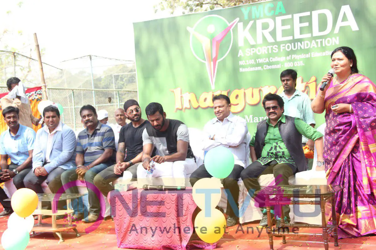 Actor Vishal & Murali Vijay Launch Of Kreeda A Sports Foundation Photos  Tamil Gallery
