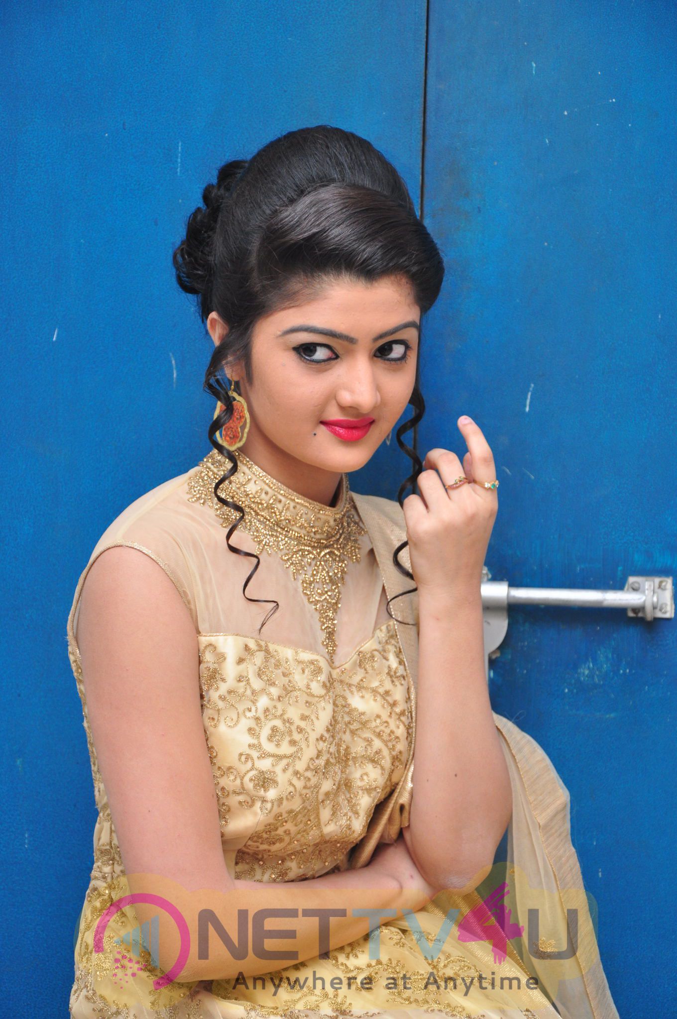 actress poojitha latest glamour stills 50