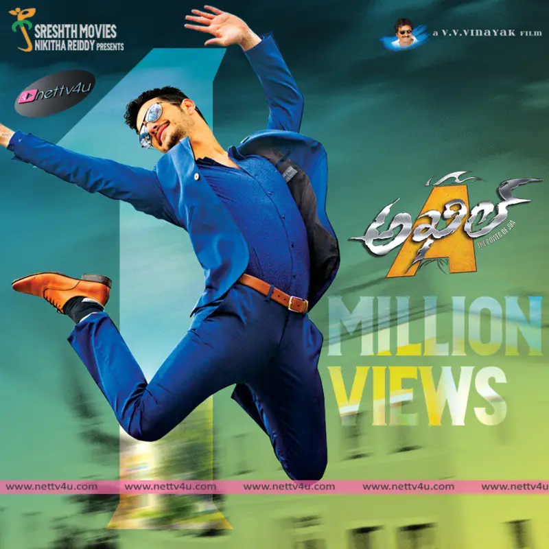 akhil movie special poster