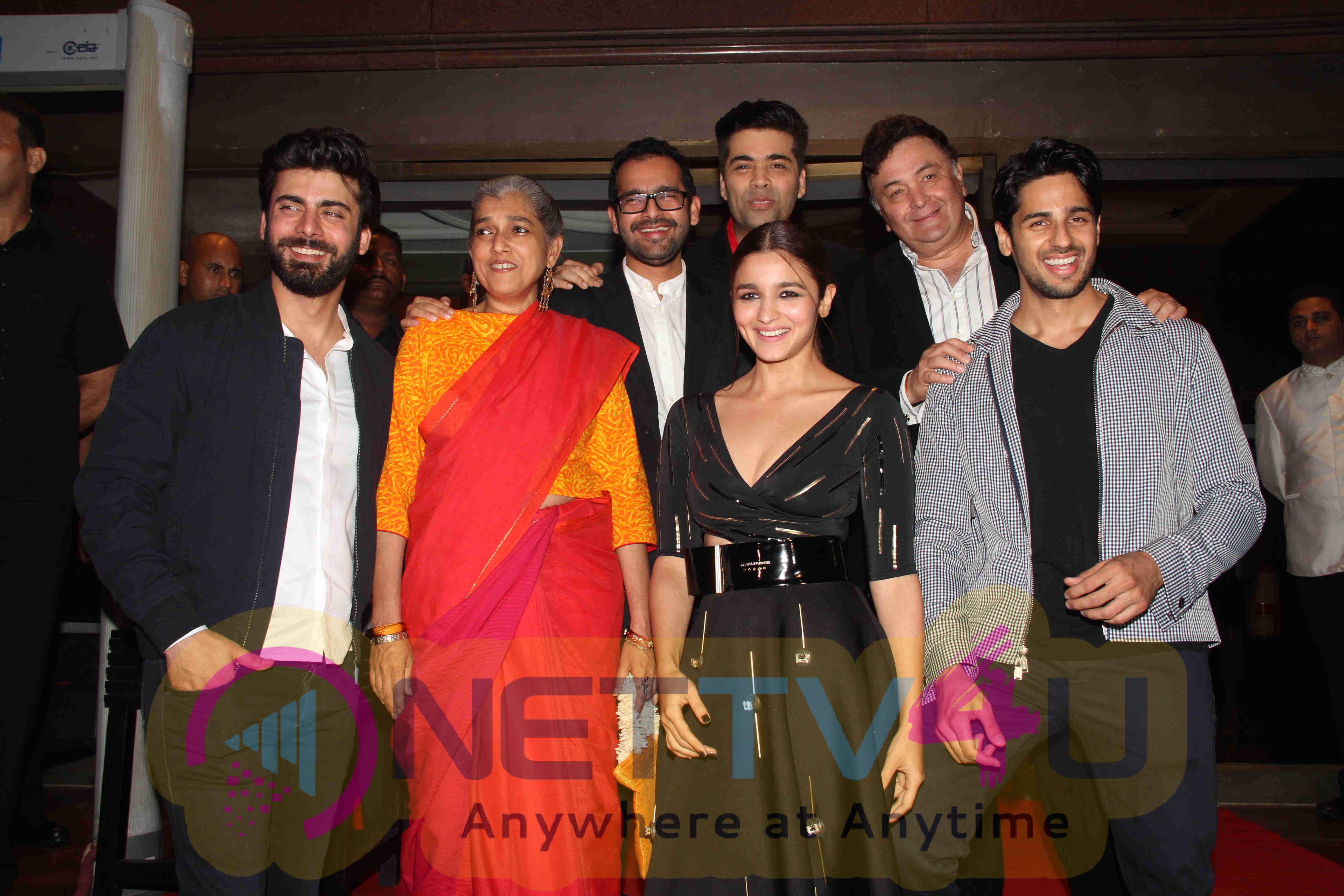 Alia, Sidharth, Fawad At Film Kapoor & Sons Success Party Photos Hindi Gallery
